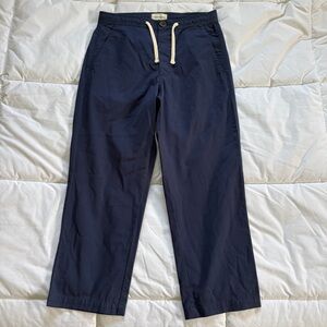 Navy Oliver Spencer Drawstring Trousers